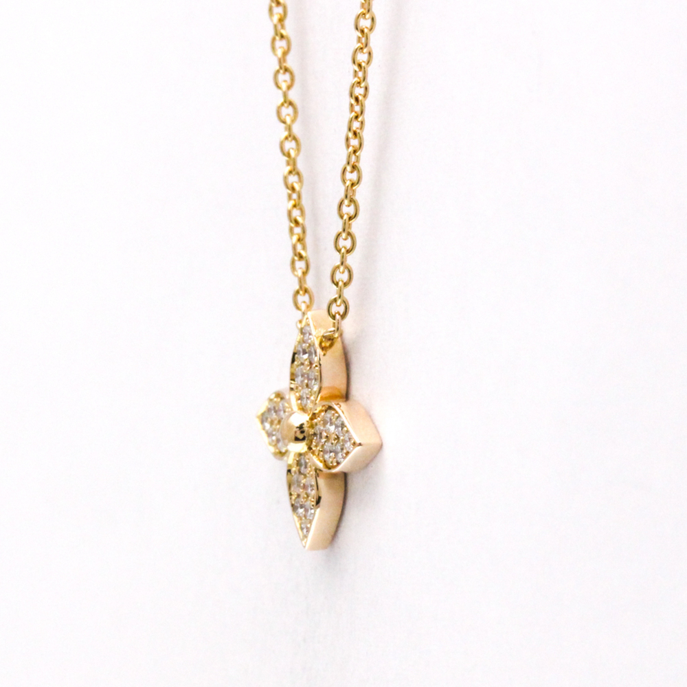 Louis Vuitton Pandantif Star Blossom Diamond Necklace Q93522 Pink Gold (18K) ... - Picture 2 of 12